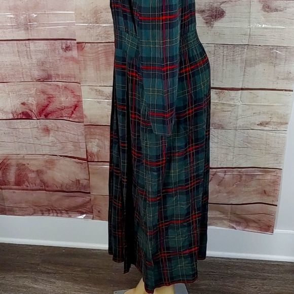 Authentic Vintage Tartan Dress Size XL - Picture 5 of 12